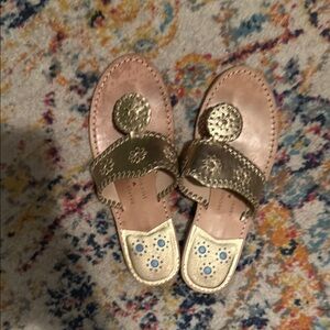 Draper James Gold and Tan Women's Shoes